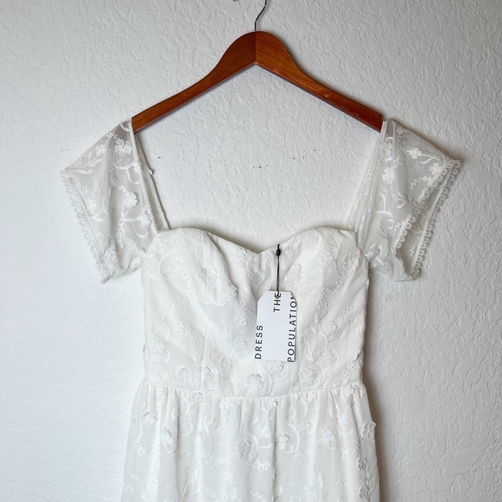 Dress the Population River Off-the-Shoulder Midi Dress - Picture 4 of 10